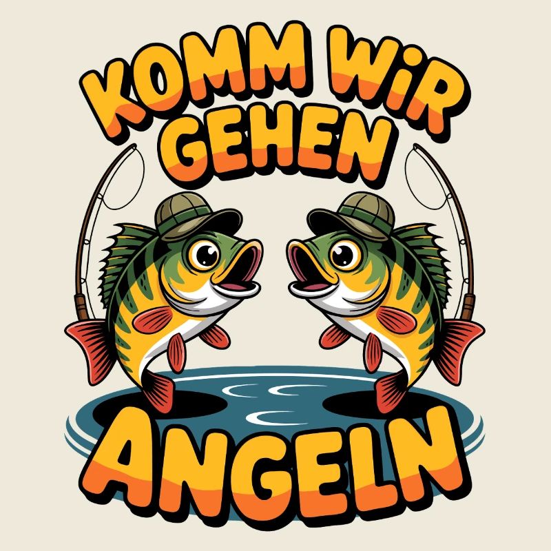 Venez, allons pêcher un poisson