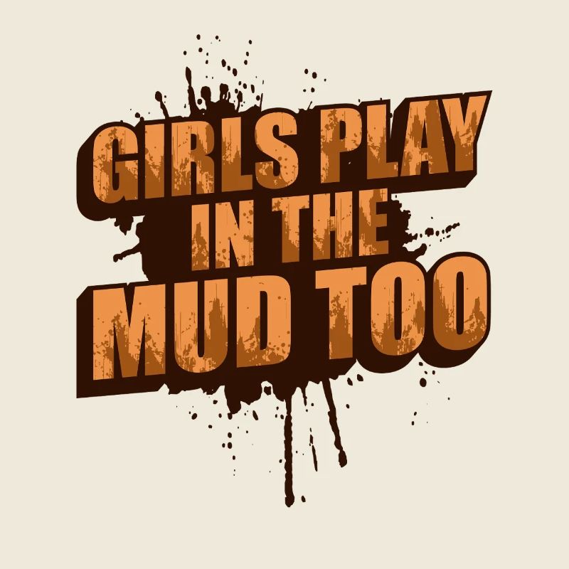 Les filles jouent dans la boue Schlammlauf Mud Run Muddy