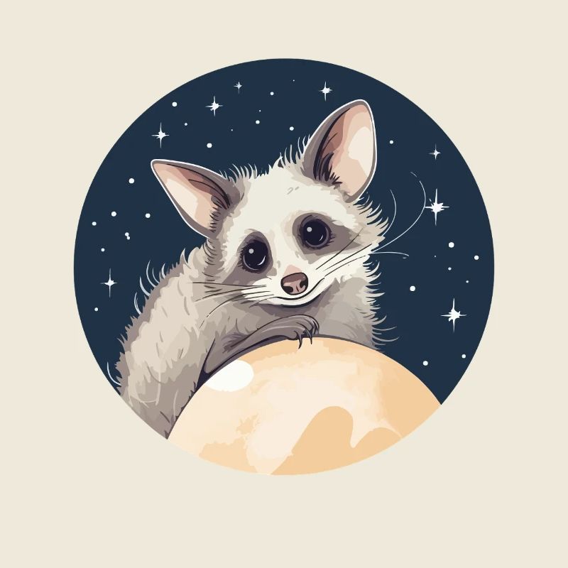 Oppossum Sternenhimmel