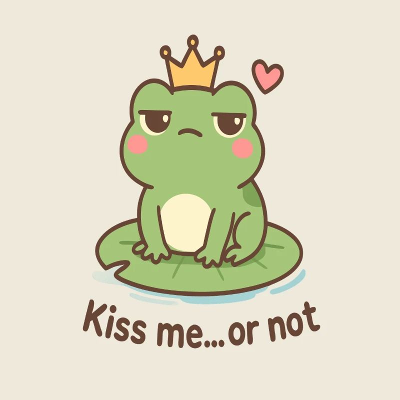 Kussfrosch König – Küss mich oder nicht