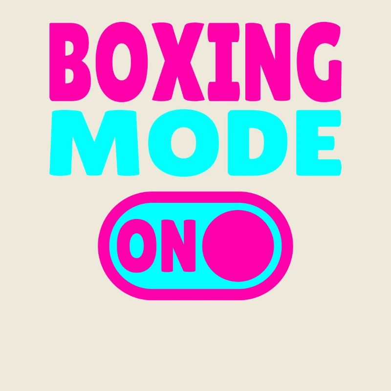 Boxing Mode ON - Kampfsportler und Boxer