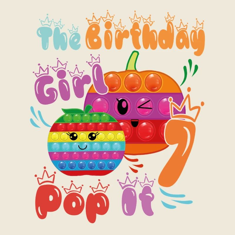 Das Geburtstagskind Pop-It 7