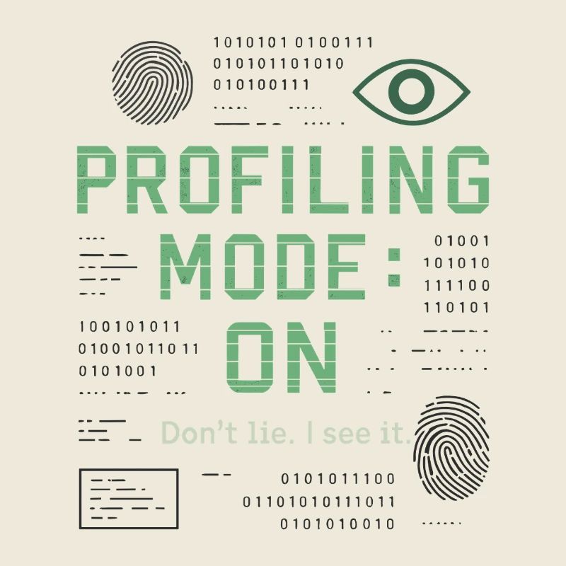 Profiling Mode: ON – True Crime & Mindhunter Shirt