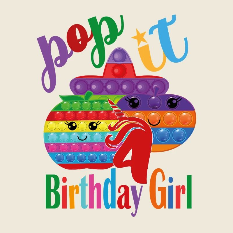 pop it Fille d’anniversaire 4