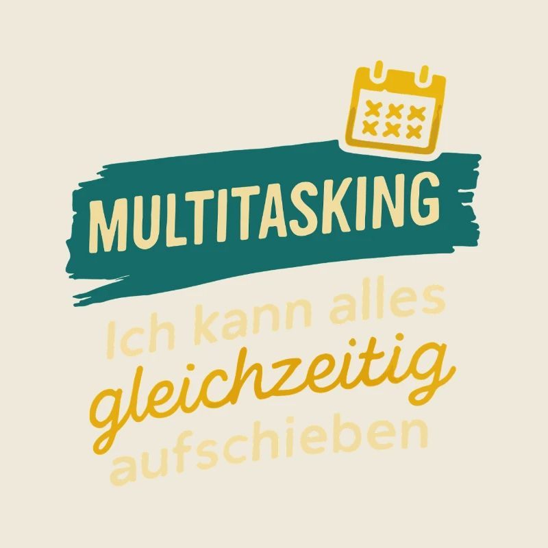 Multitasking – Alles gleichzeitig aufschieben