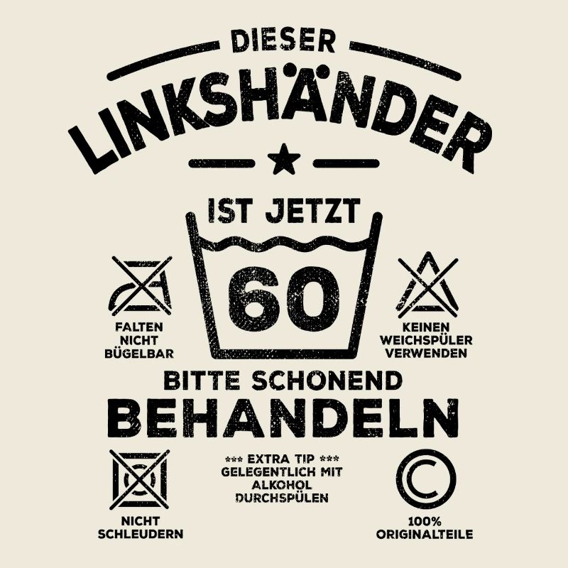 Treating Left-Handers Gently - 60th Birthday