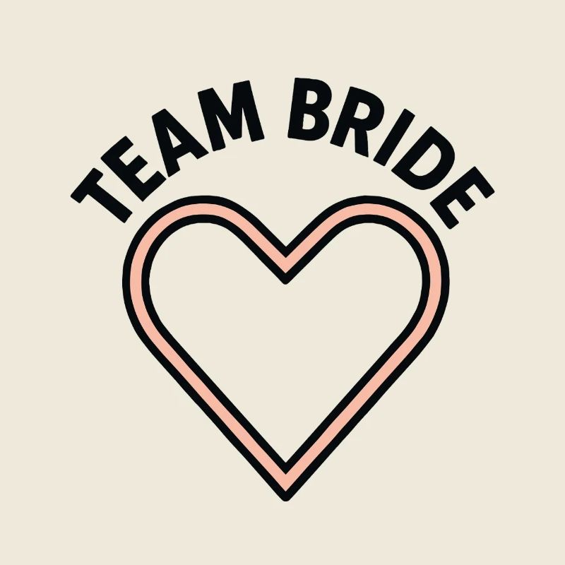 Junggesellenabschied Braut Team - TEAM BRAUT