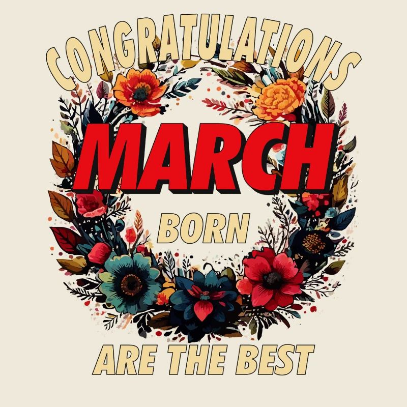 CONGRATULATIONS MARCH