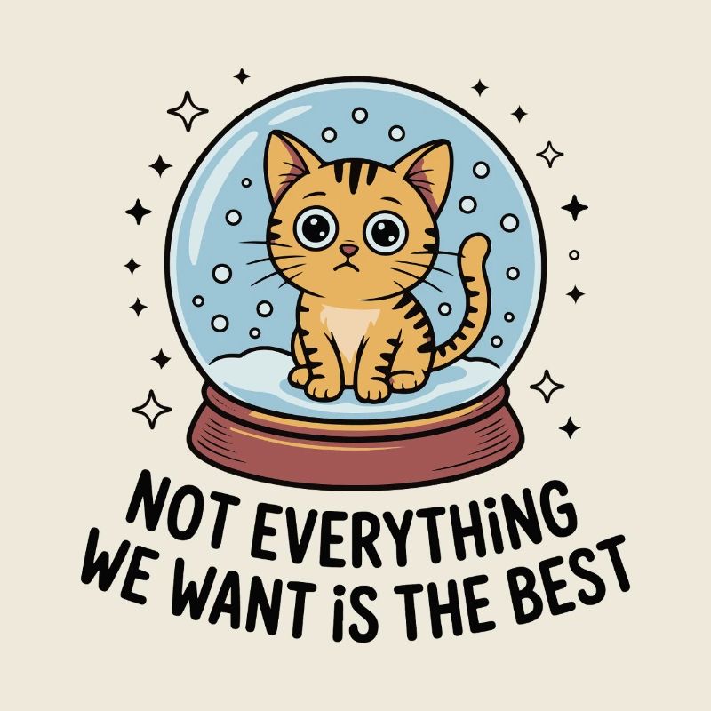 Kawaii Cat Snow Globe