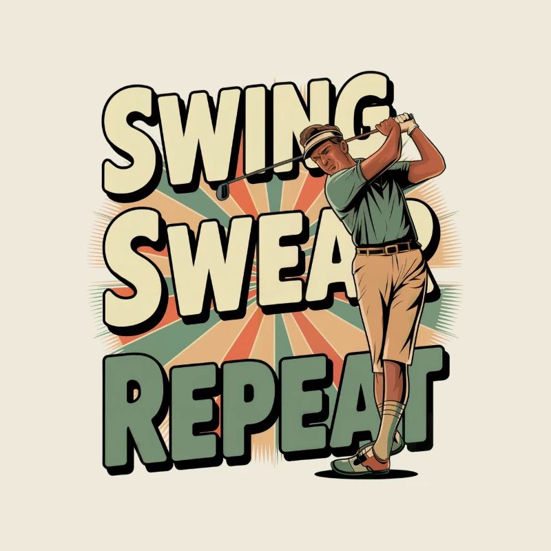 Golf Humor Retro