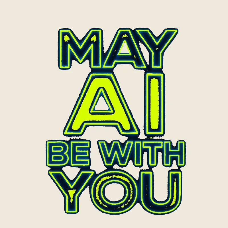 Möge die KI mit dir sein Neon