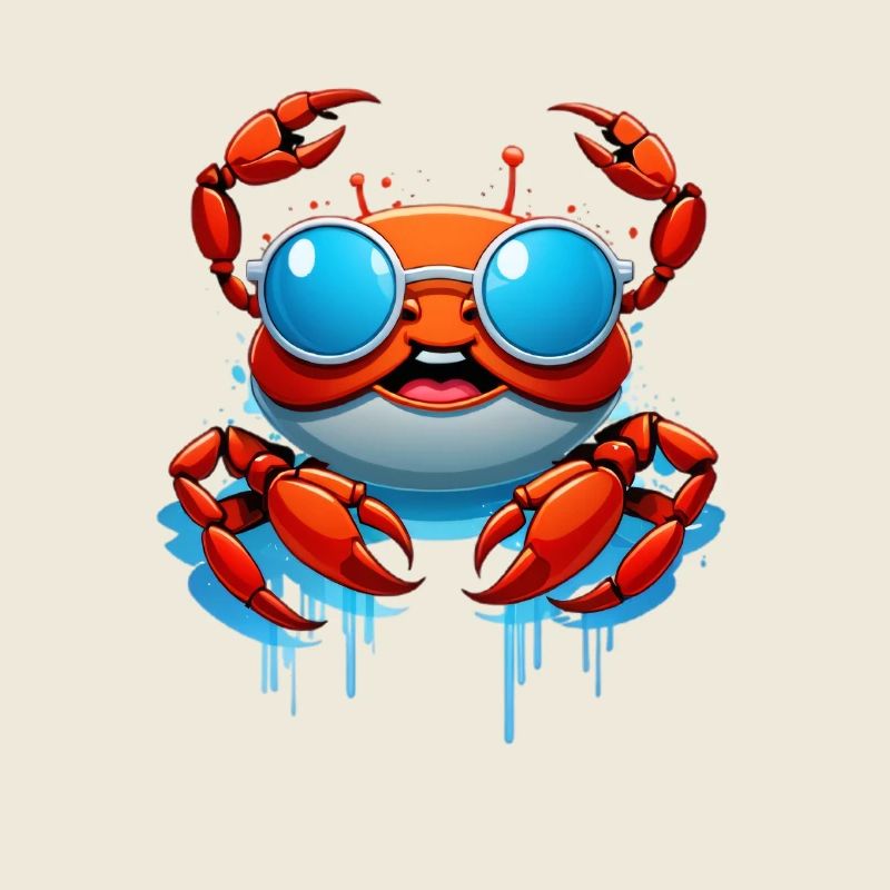 Lunettes de soleil Crab Splash