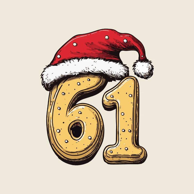 61 Numéro Cookie Noël