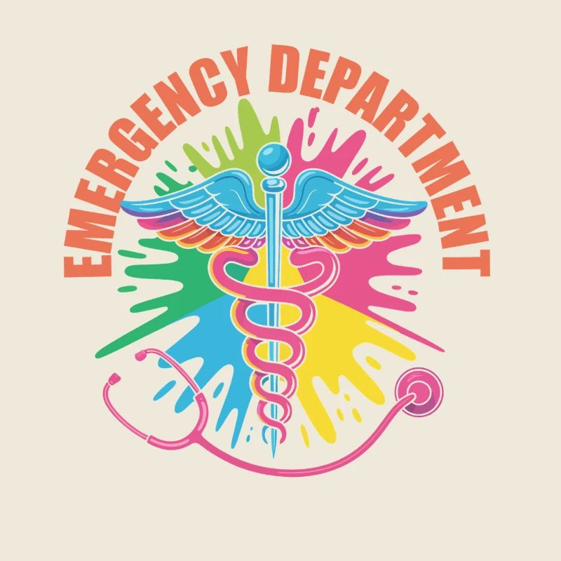 Buntes Notfall Emblem