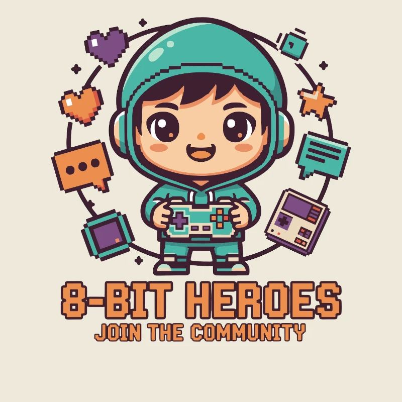 HÉROS 8 BITS | Jeux Rétro Chibi Communauté Pixel