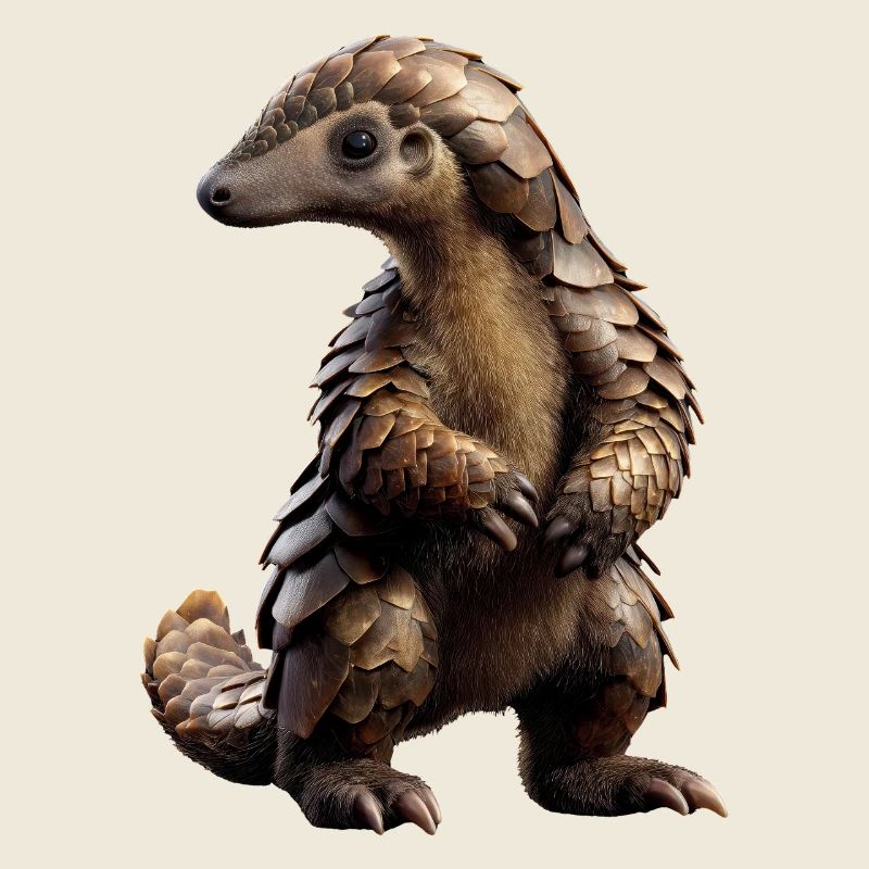 Pangolin Pangolin Pine Cone Pangolins
