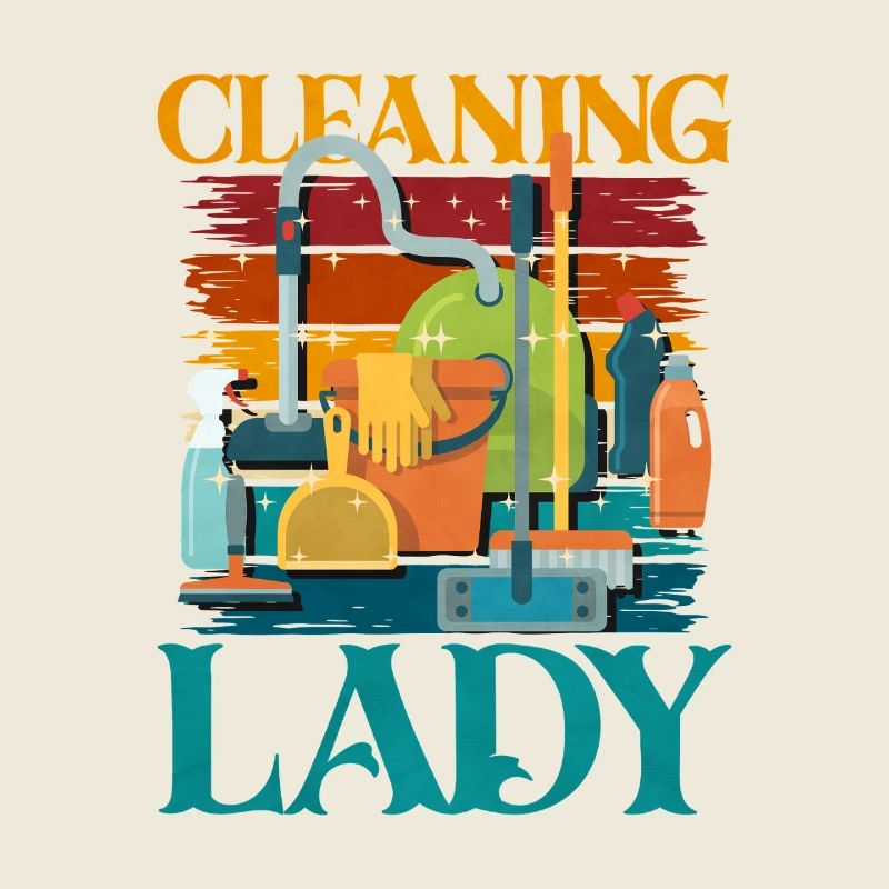 Reinigungsheldin Farbexplosion