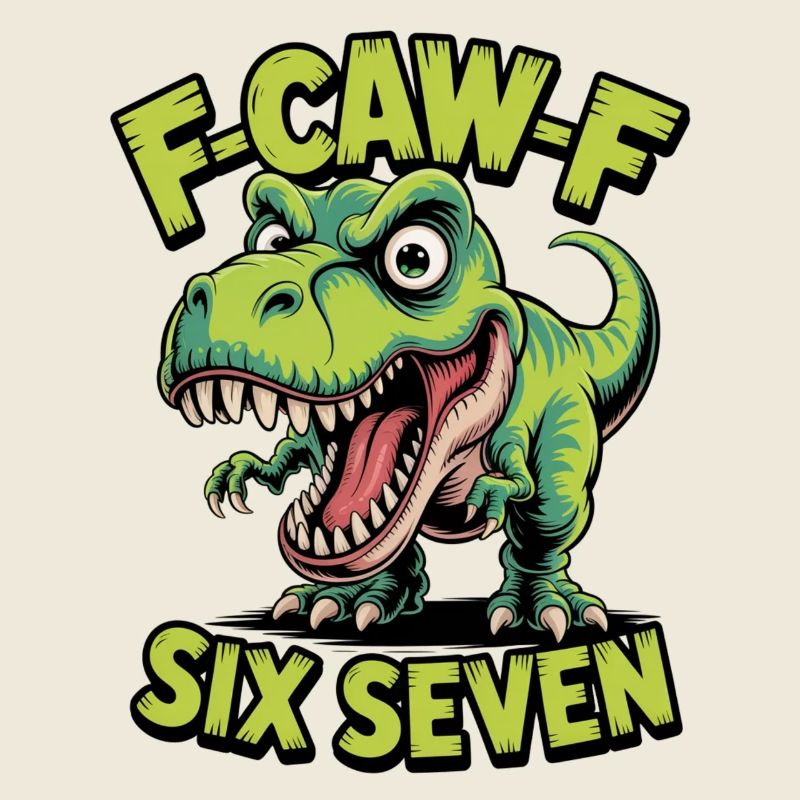 FCAWF Dino Six Seven Tee