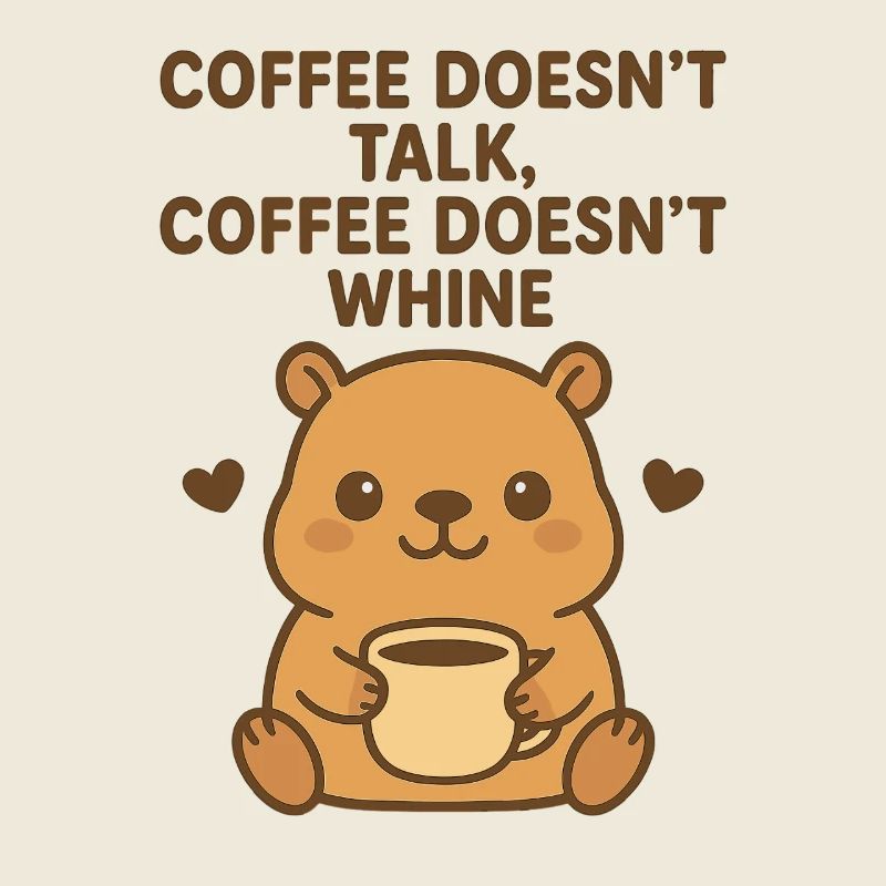 Le café ne fait pas beaucoup de conversation