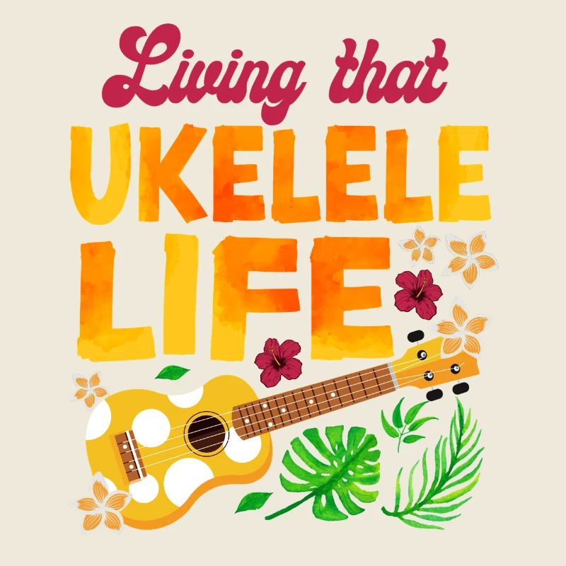 Ukulélé hawaïen Uke vivant que ça