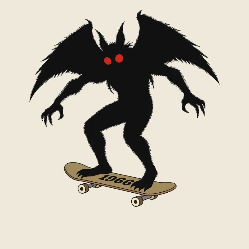 Mothman 1966 Skateboarding