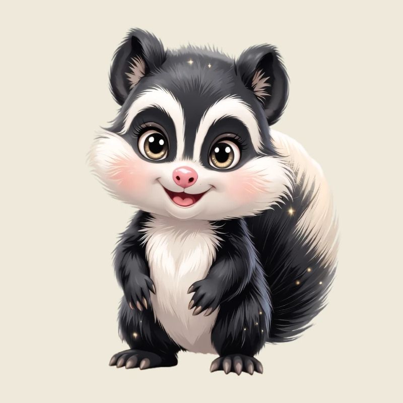 Cute Skunk Charm