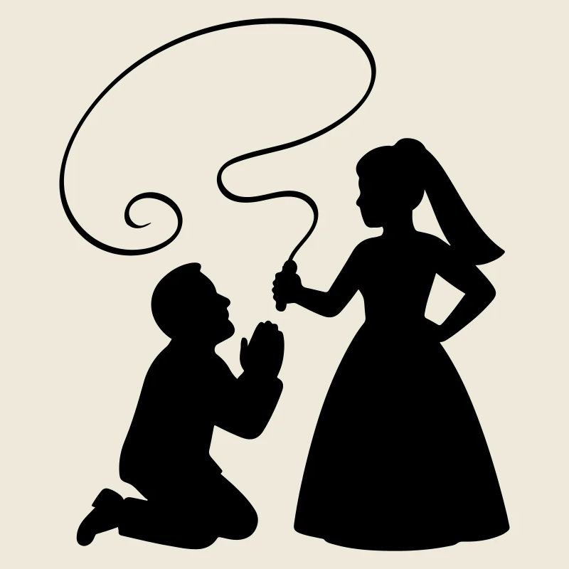 Brautpaar Ehepaar Peitsche