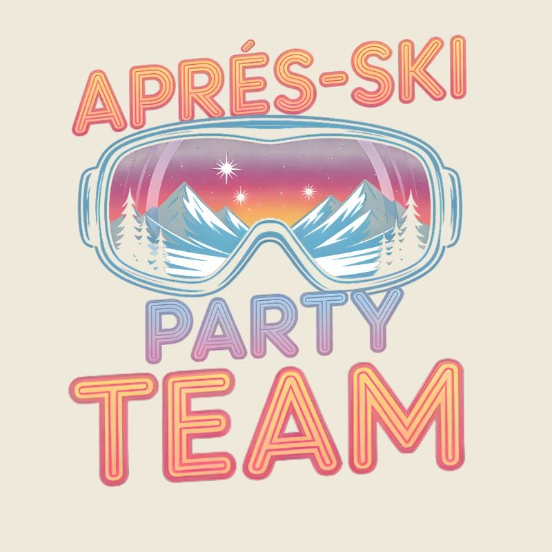 Équipe de la fête d’après-ski