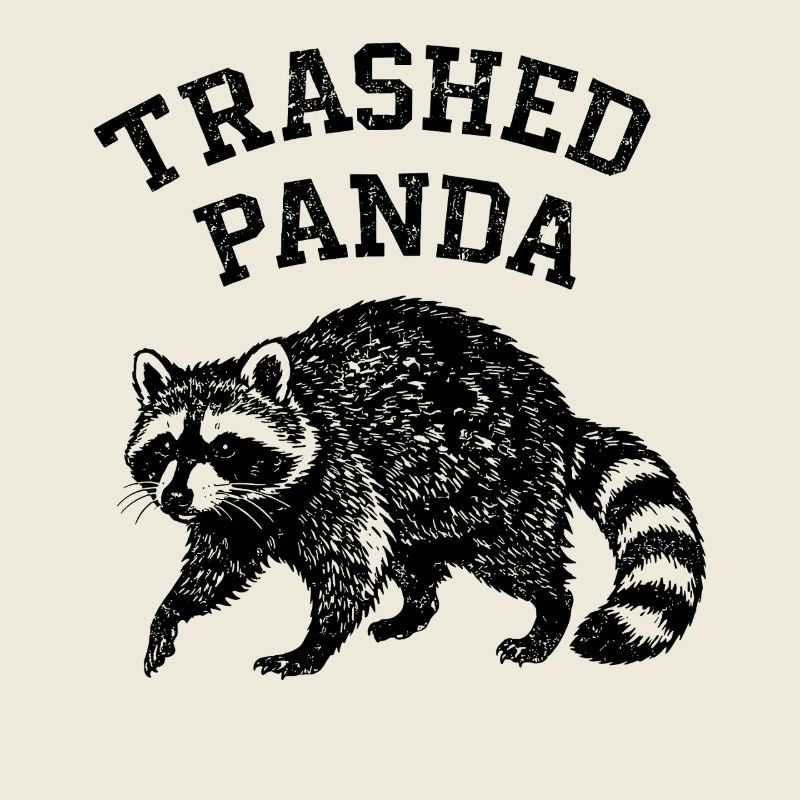 Trashed Panda
