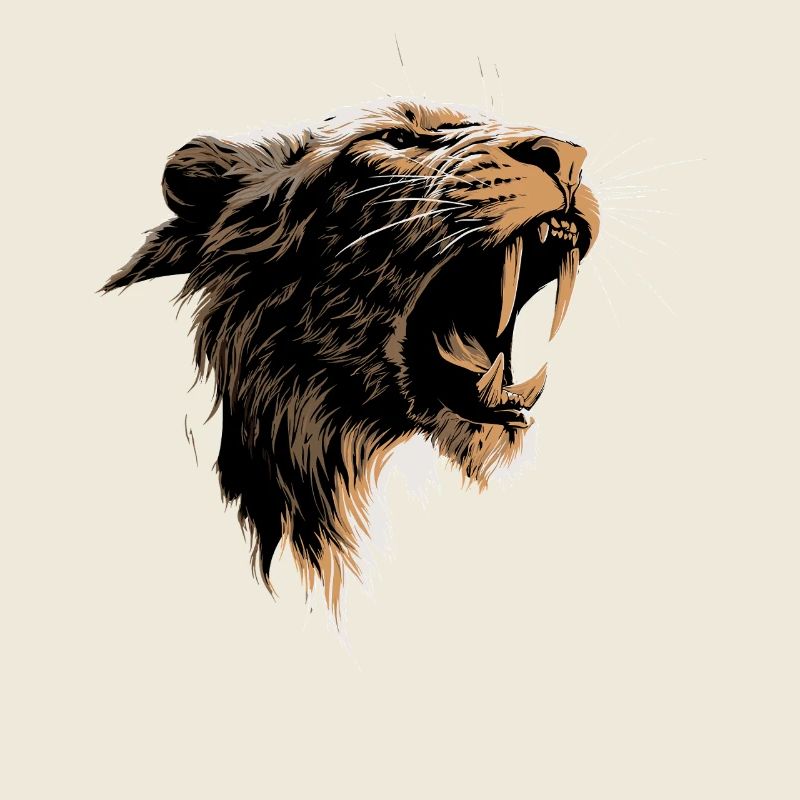 Saber-toothed tiger Smilodon Big cat Sabertooth tiger