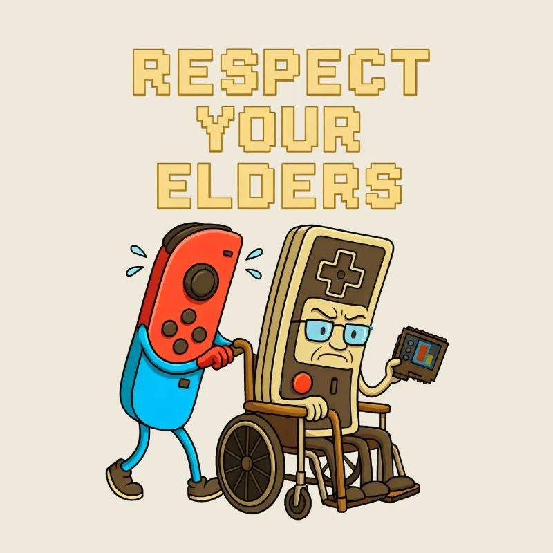 Respect Your Elders Gaming Control Retro