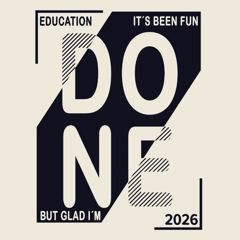 Done 2026 – Ausbildung geschafft Design