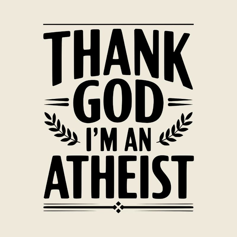 Gott sei Dank bin ich Atheist