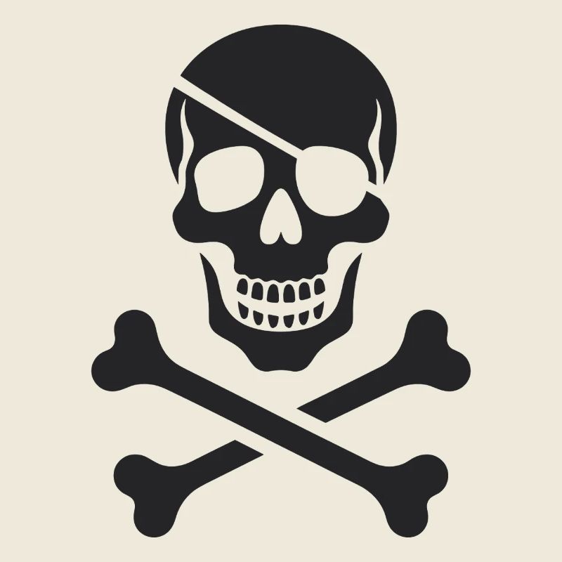 Le classique Jolly Roger Pirate Scream