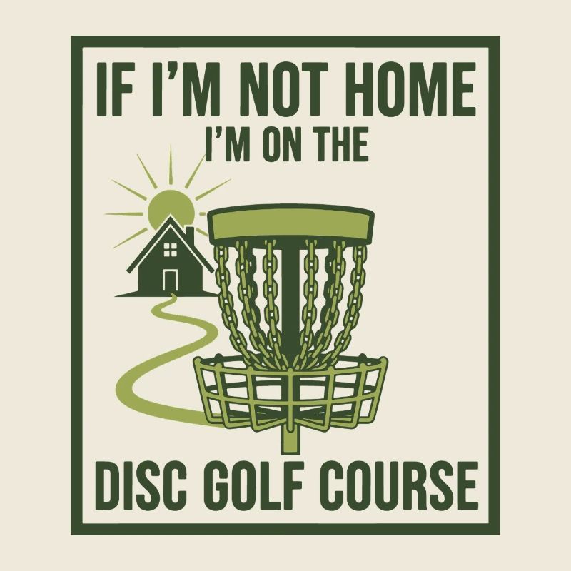 Wenn ich nicht zu Hause bin, bin ich auf dem Discgolfplatz