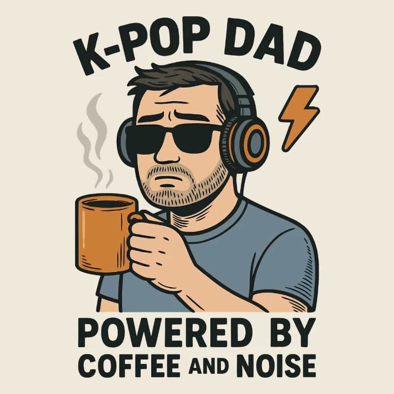 K Pop Dad Powered By Coffee And Noise