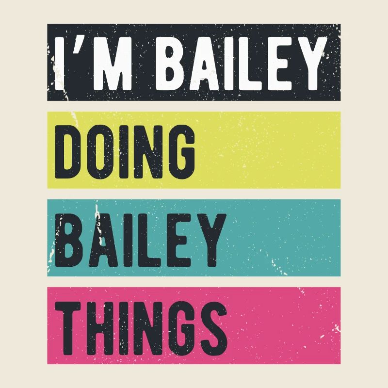 Ich bin Bailey und mache Bailey Things Retro Colors