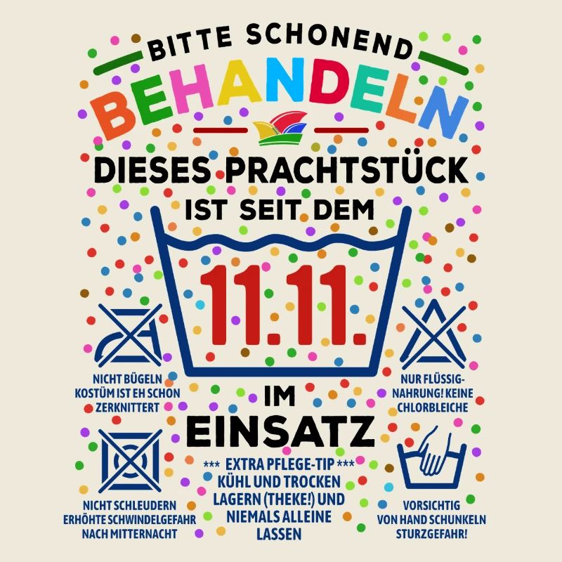 seit 11.11. im Einsatz | Karneval Kostüm