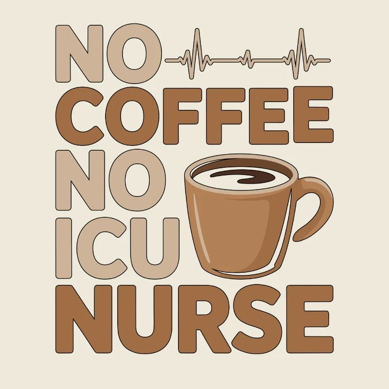 Infirmière en soins intensifs sans café, pas de réponse rapide Amoureuse du café