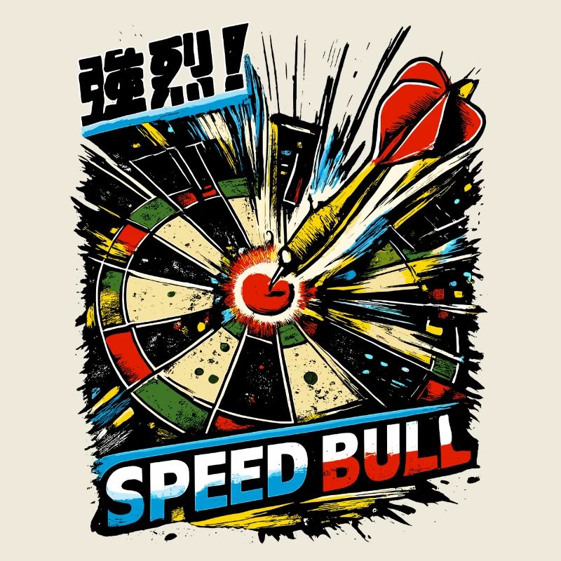 Fléchette Speed Bull – Touches dans le centre de la cible