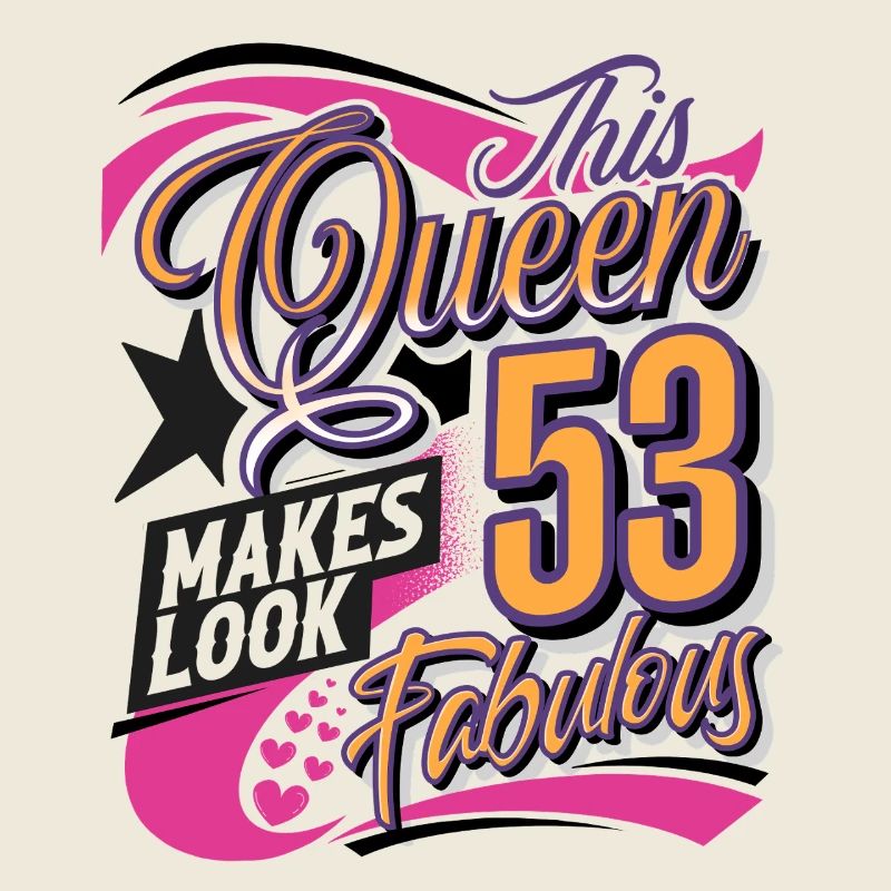 Reine du 53e anniversaire