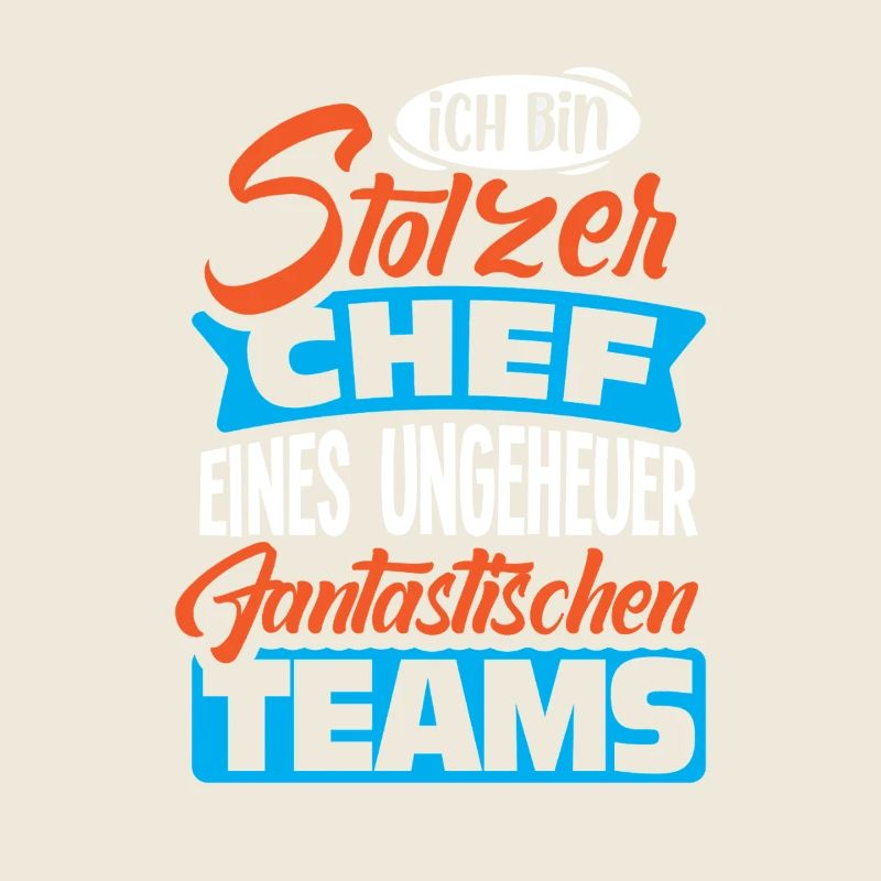 Stolzer Chef Chef Mann Abteilungsleiter Teamchef