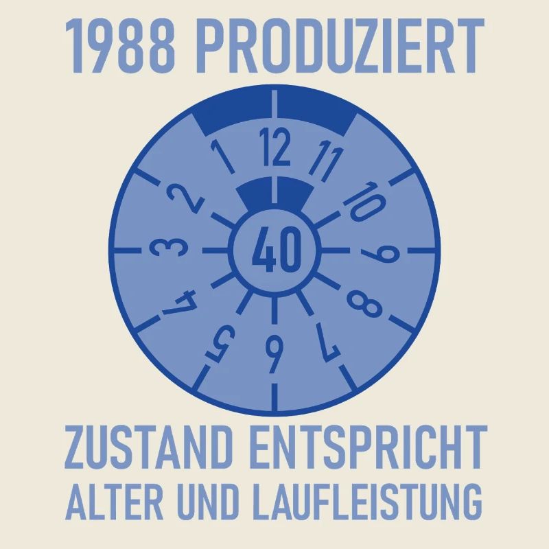1988 Geboren 40. Geburtstag Auto Tuning