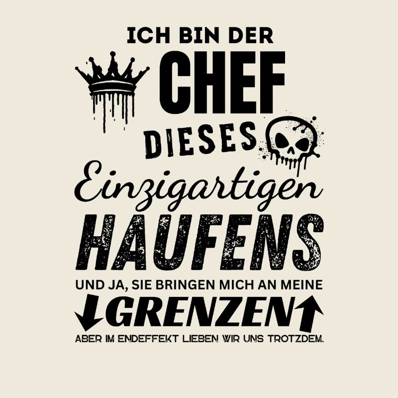 Chef des einzigartigen Haufens Chef Geschenk