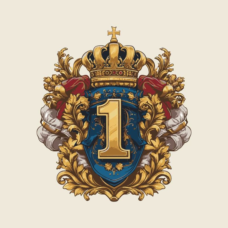 1 Zahl Wappen