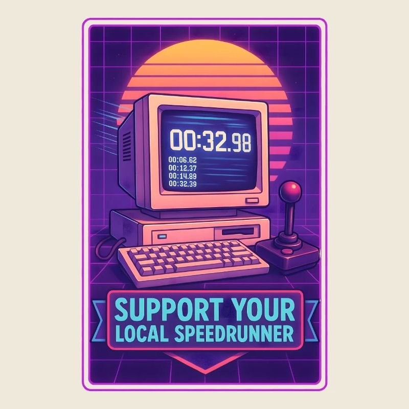 Speedrunner supporten | Retro Gaming Timer