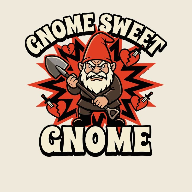 Böser Gnom, Dunkler Gnom, Goth-gnom, Lustiger Gnom