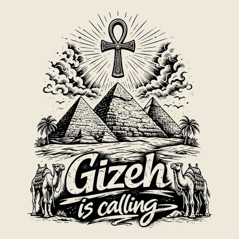 Gizeh appelle le voyage des pyramides d’Égypte