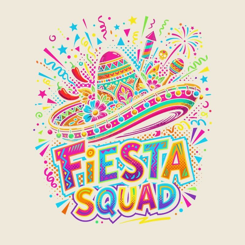 Fiesta Squad Sombrero Burst