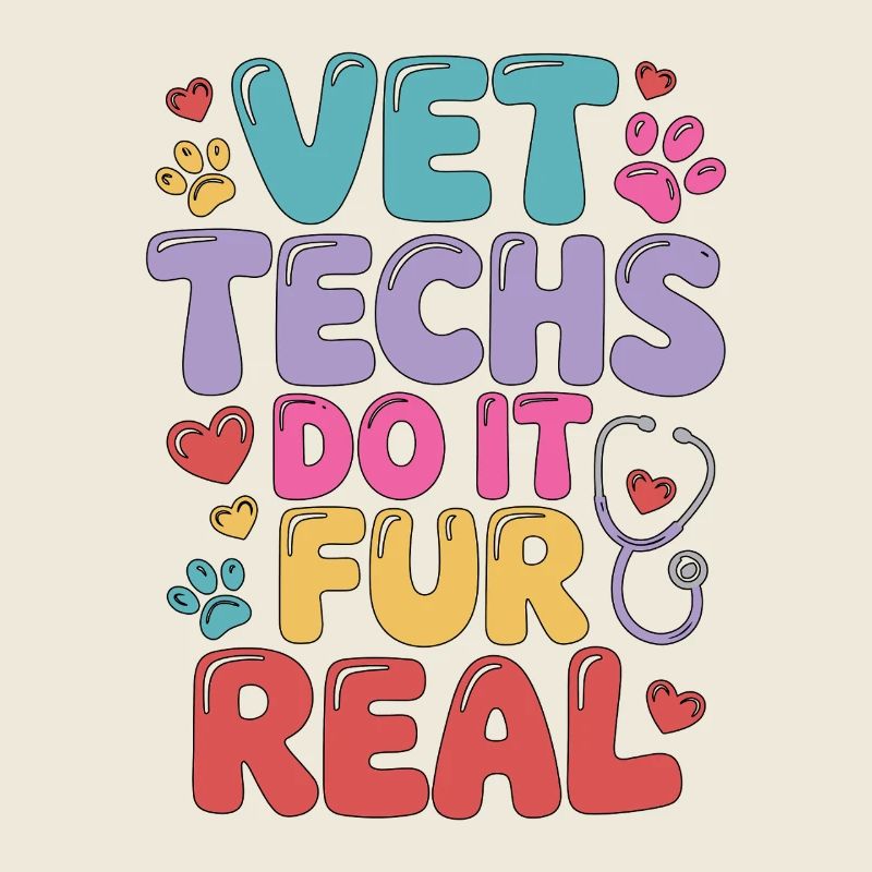 Vet Techs Do It Fur Real Veterinary Assistant